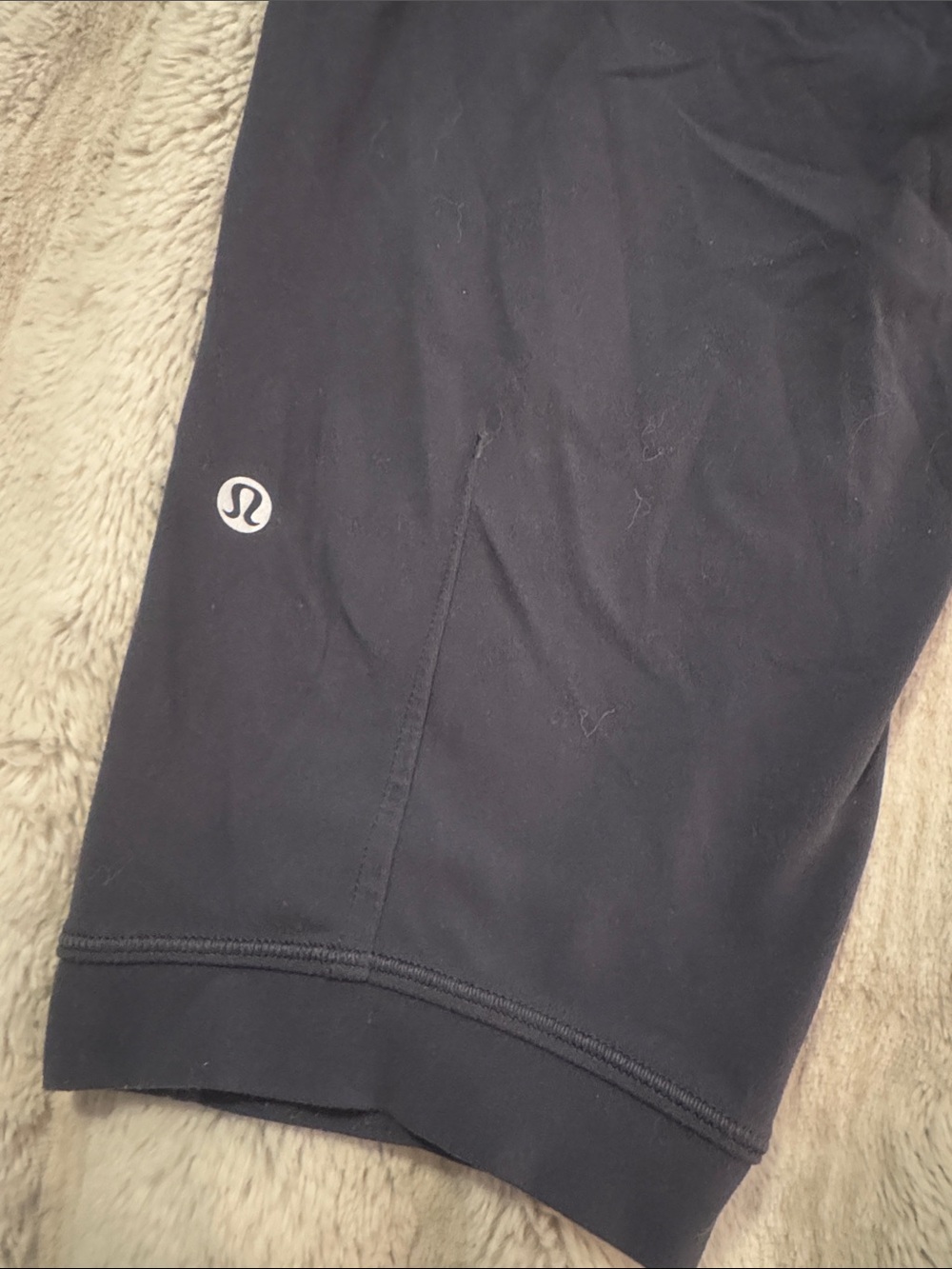 lululemon athletica Gray High-Rise Lululemon Rejuvenate Crop Jogger